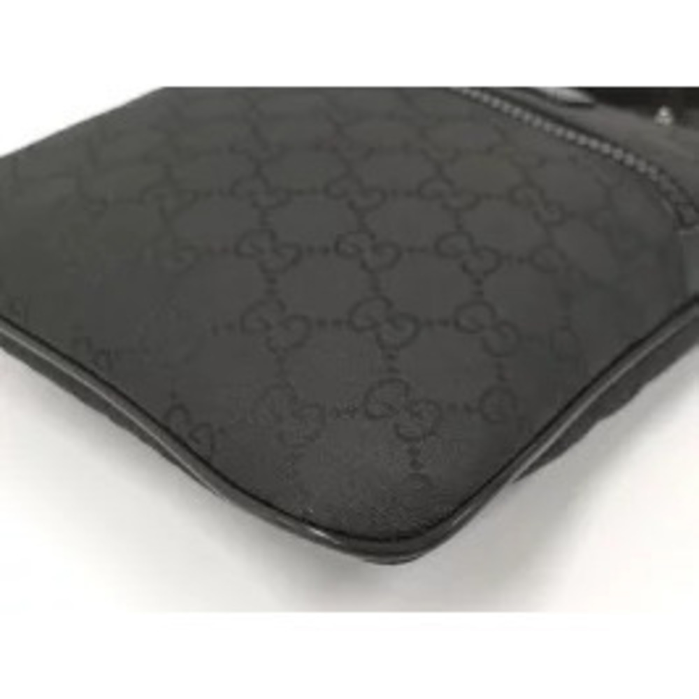 Gucci GG Canvas Messenger Crossbody Bag Black - Picture 3 of 9